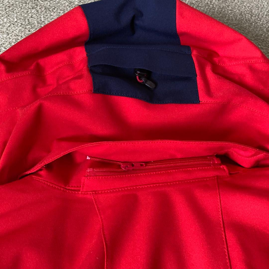 ゴールドウィン　スキーウェア 赤/紺　上下セット　XS