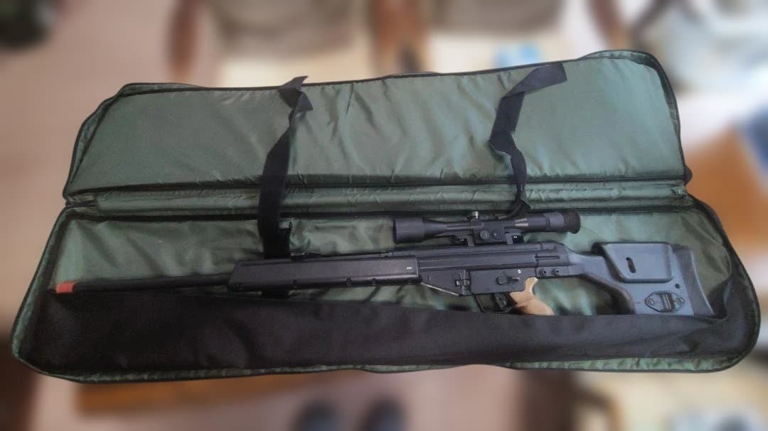 電動ガン　PSG-1　スナイパーライフル 可動式バイポッド付き　マガジン2個