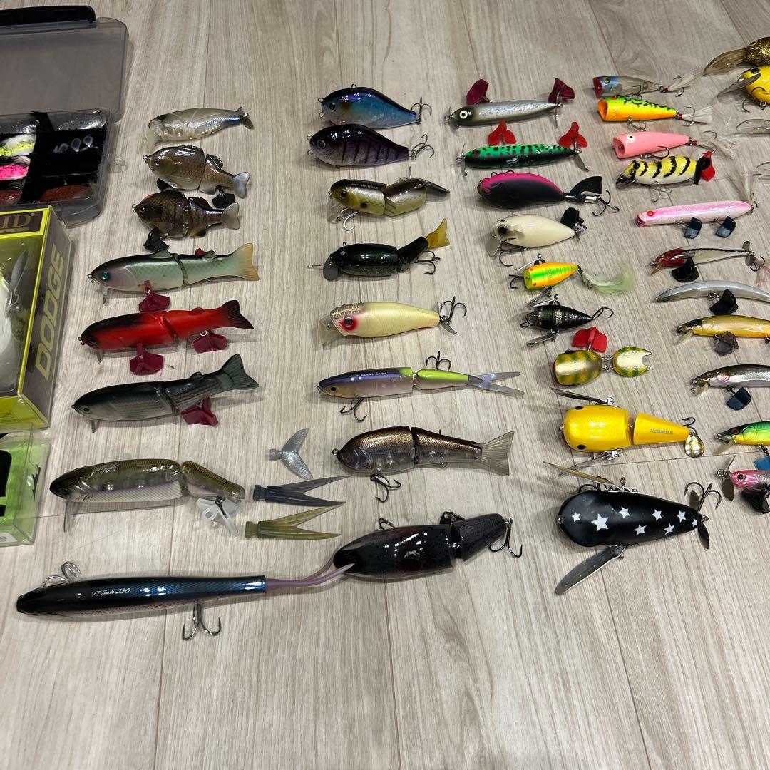 バス用釣り　ルアー　72個
