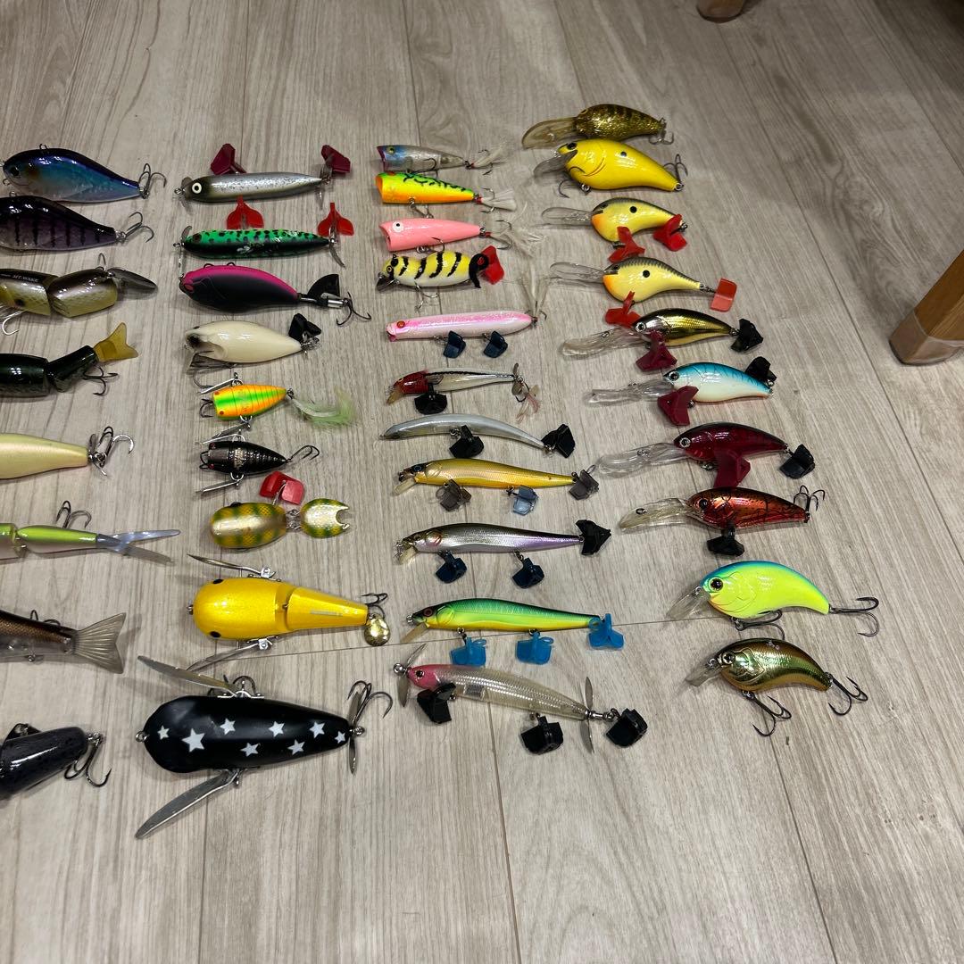 バス用釣り　ルアー　72個