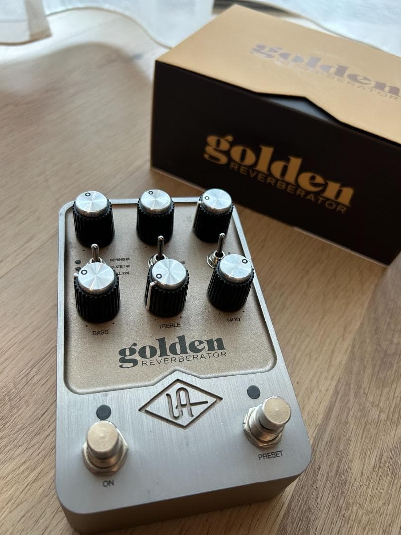 ギター UAFX golden REVERBERATOR Universal Audio