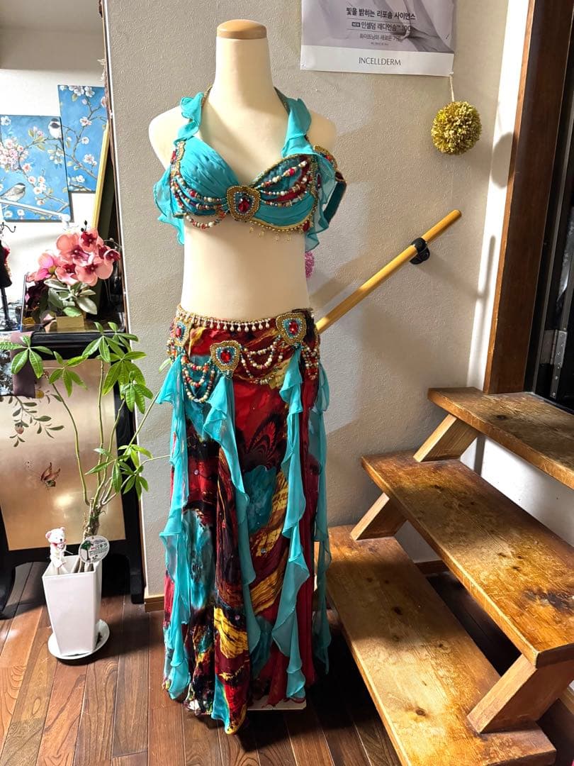 ベリーダンスお衣装　ベラやエマーンザキお好きな方に