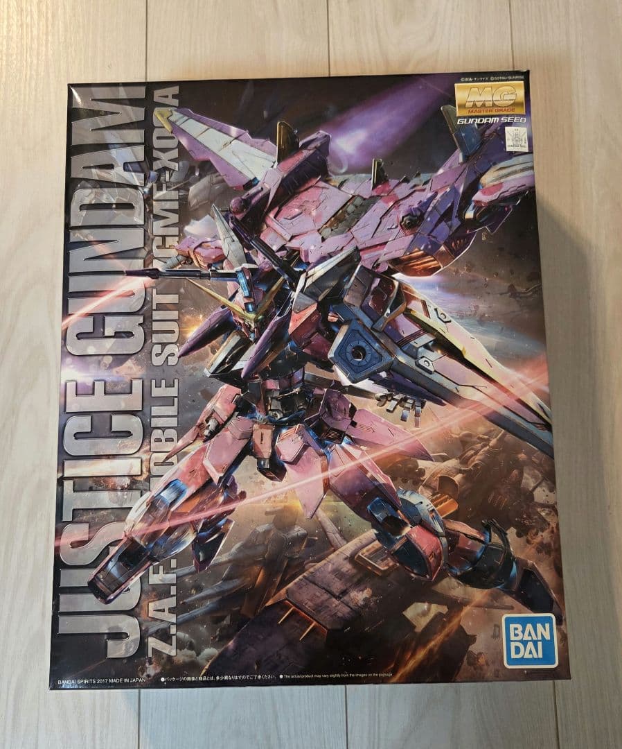 MG 1/100 ジャスティスガンダム