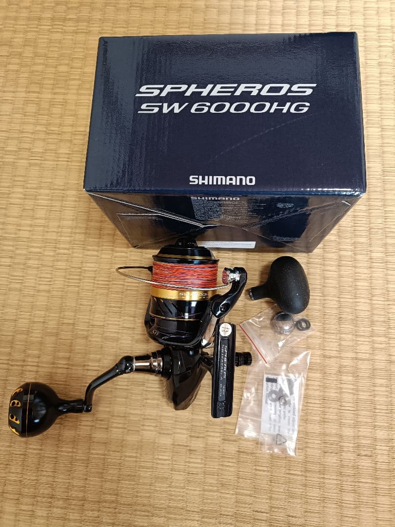 SHIMANO スフェロス SW 6000HG スピニングリール
