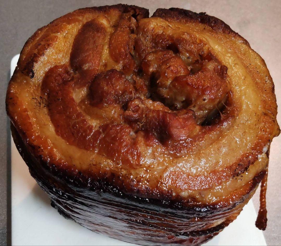 特撰岩手県産 SPF 岩中豚大判糸巻きバラ焼豚タレ付800g ～【冷蔵】