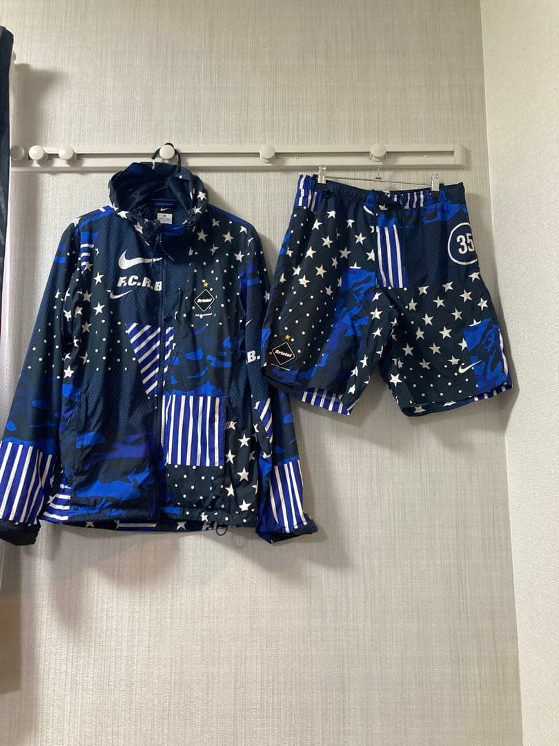 FCRB×NIKE 16SS WOVEN PRACTICE セットアップ M