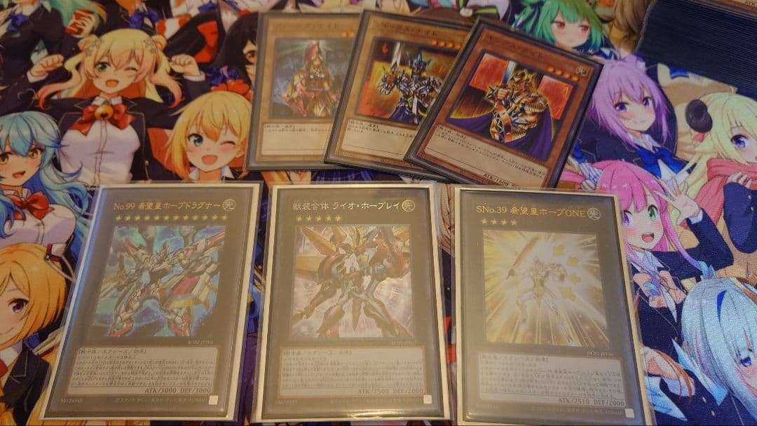 遊戯王　絵札の三銃士＆ホープ　デッキ