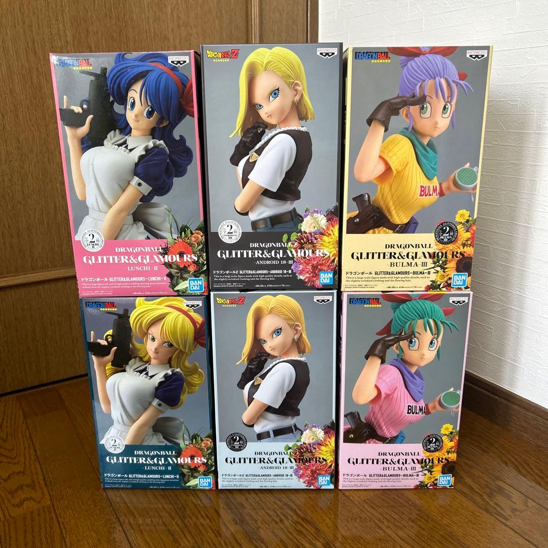 (未開封)Glitter&Glamorous　ドラゴンボール　フィギュア　6種