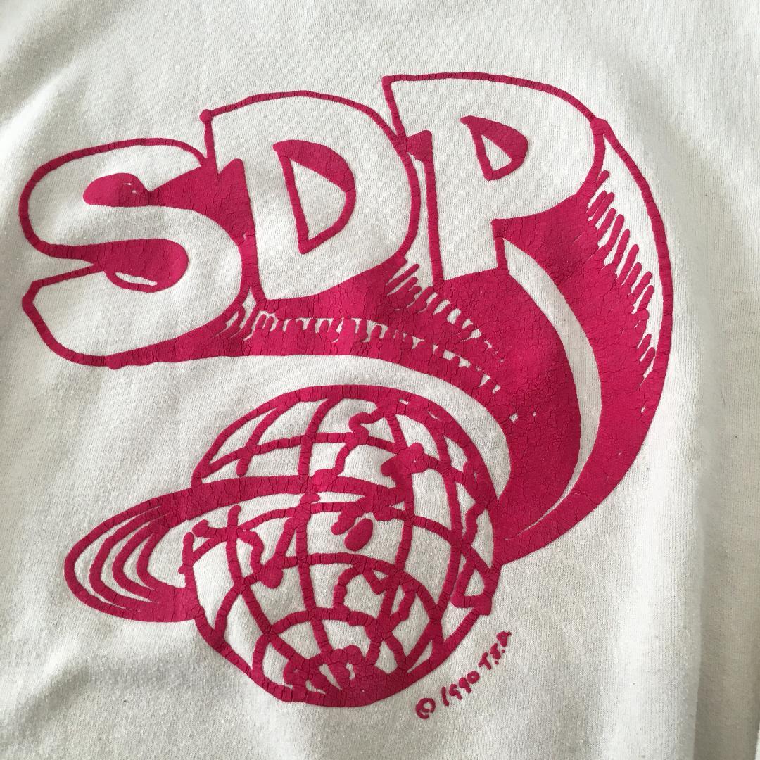スチャダラパー スウェット トレーナー SDP ベージュ サイズL