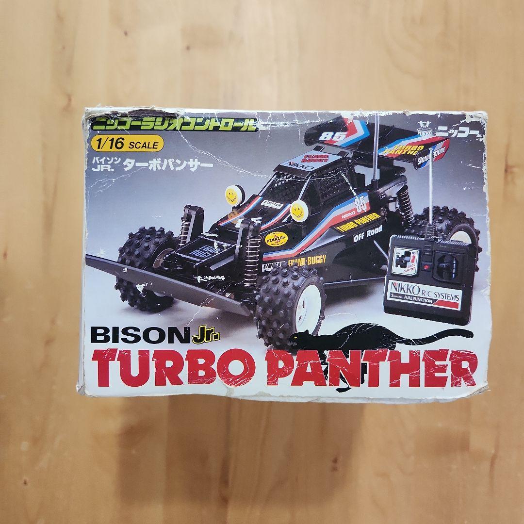 NIKKO ターボパンサー Jr ラジコンカー 当時物 昭和レトロ 1/16
