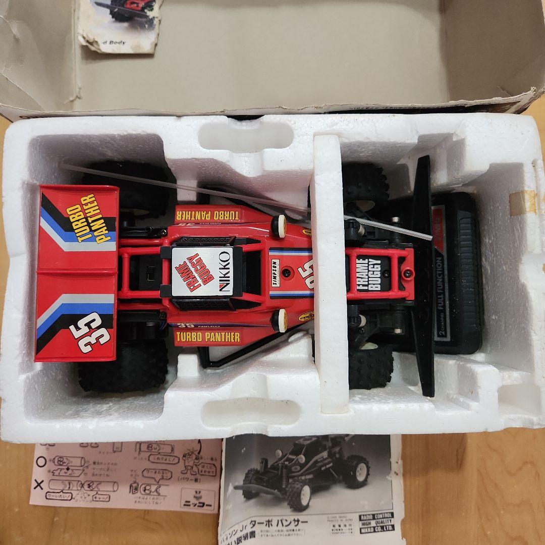 NIKKO ターボパンサー Jr ラジコンカー 当時物 昭和レトロ 1/16