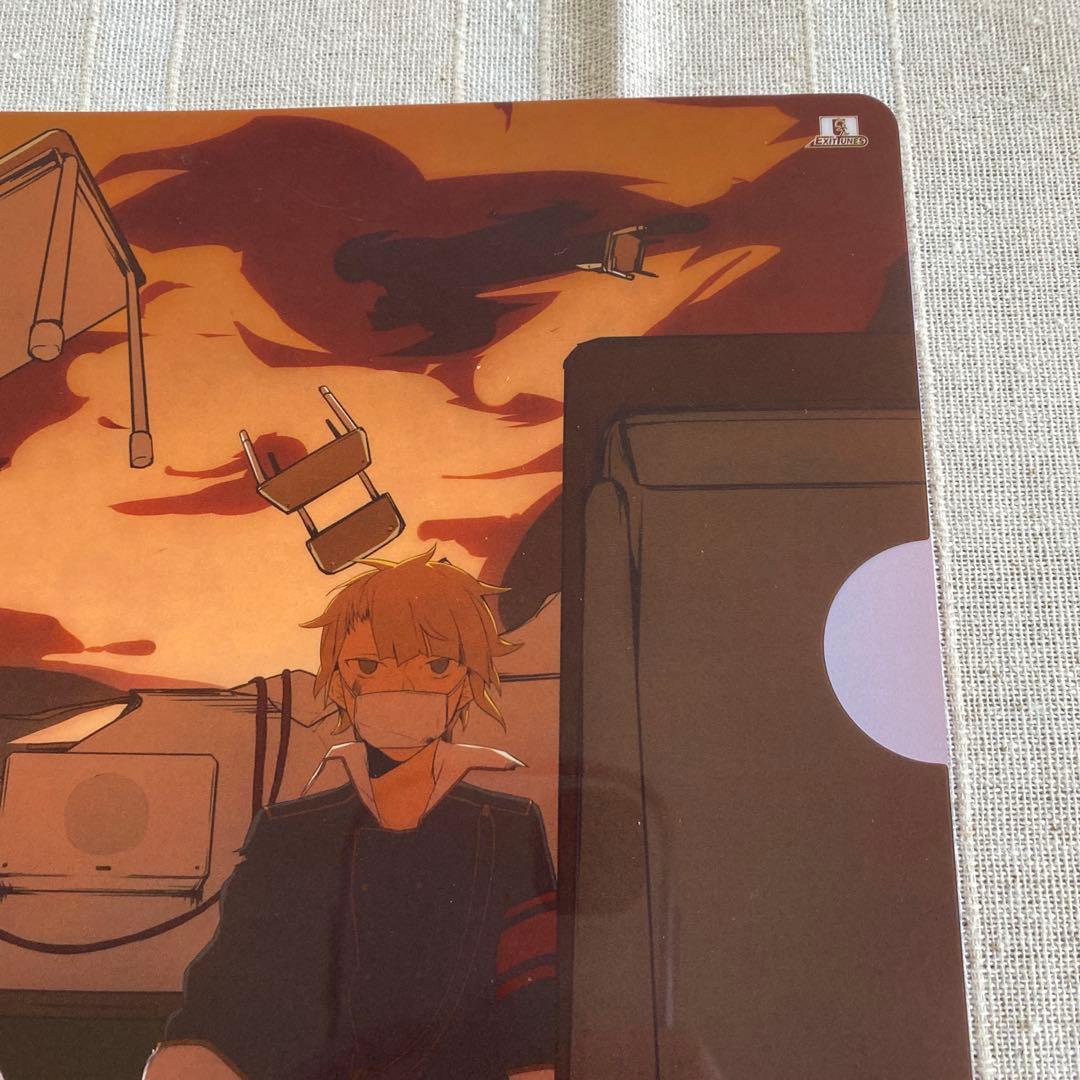 匿名配送 Neru 世界征服 特典 クリアファイル マウスパッド 3点セット