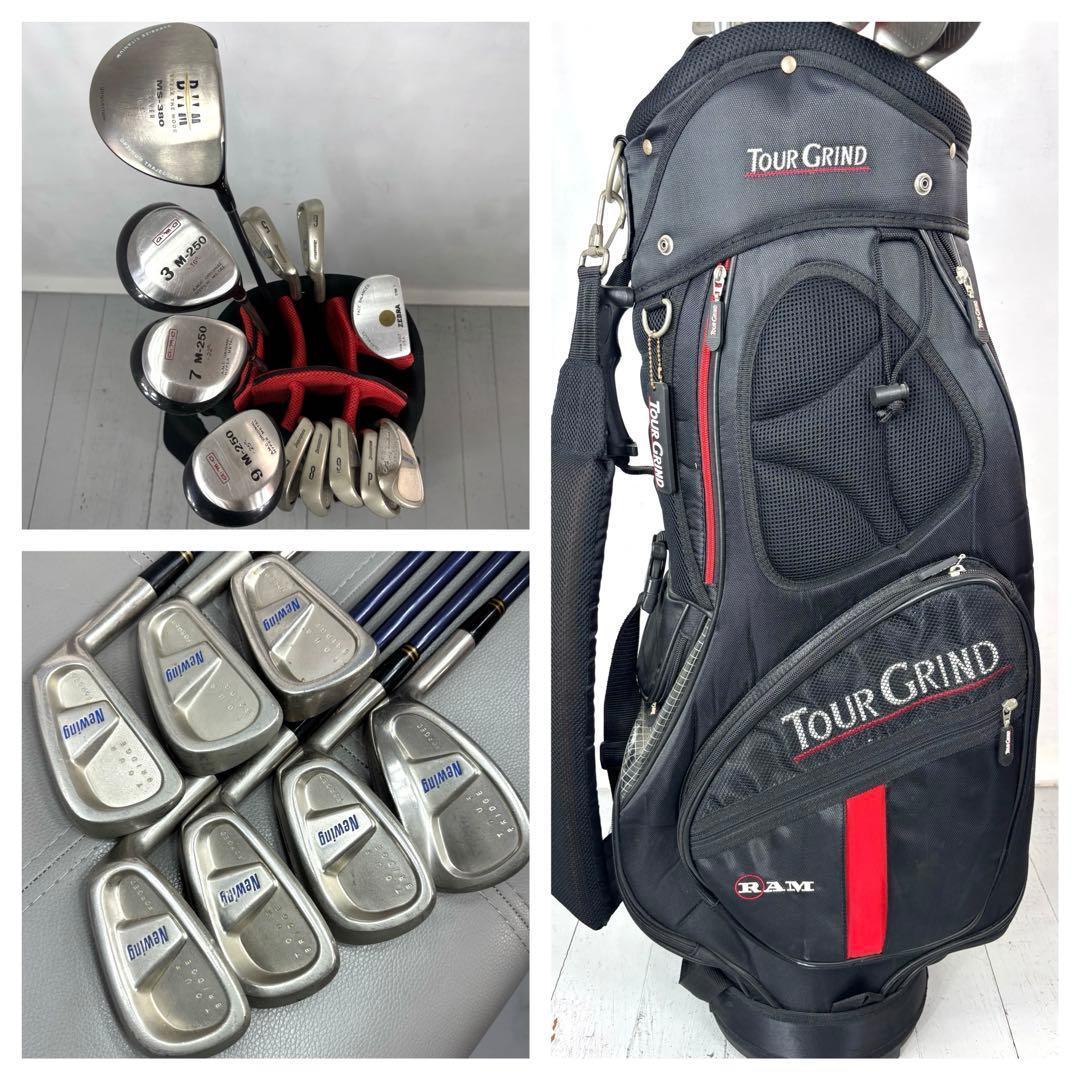 本格派 メンズゴルフクラブ 12本 フルセット ゴルフセット 豪華 お試しセット