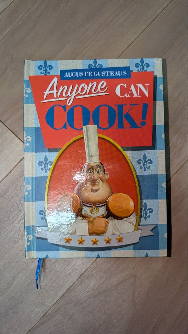 新品！レミーのおいしいレストラン　レシピ本ノート　パリディズニー限定！