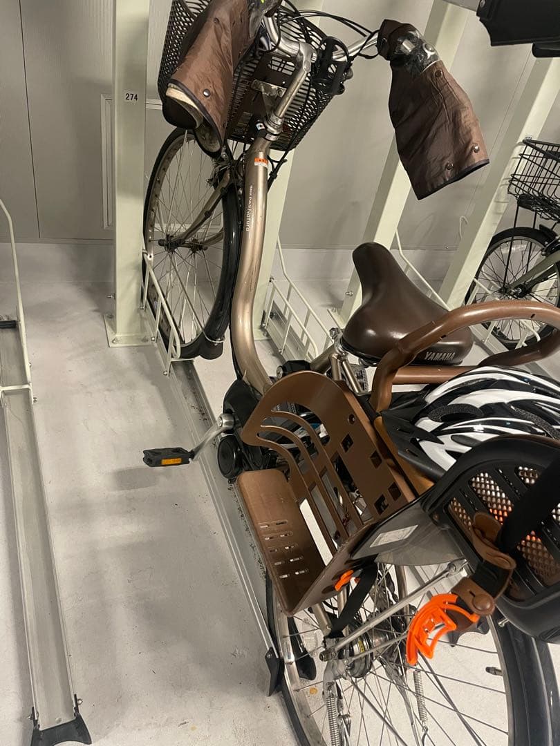 ヤマハ電動自転車　子供乗せ