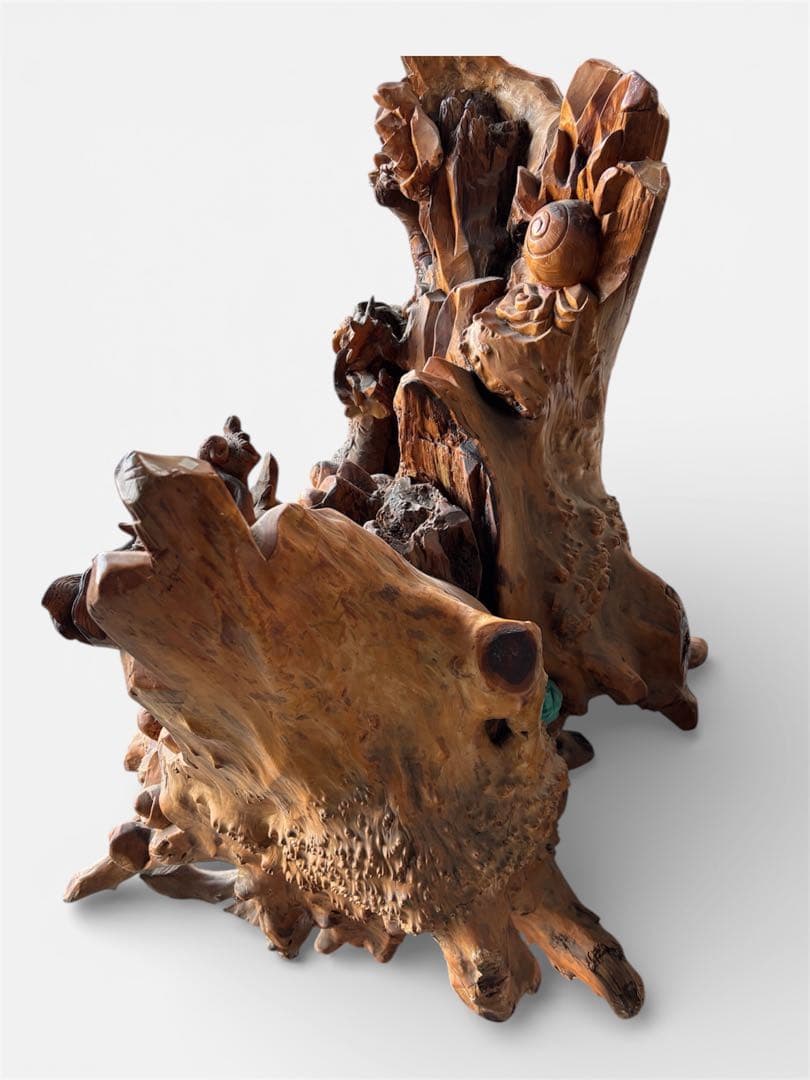 特大約100cm 天然木 龍 彫刻 置物 木彫り 開運 岐阜県揖斐郡池田町まで