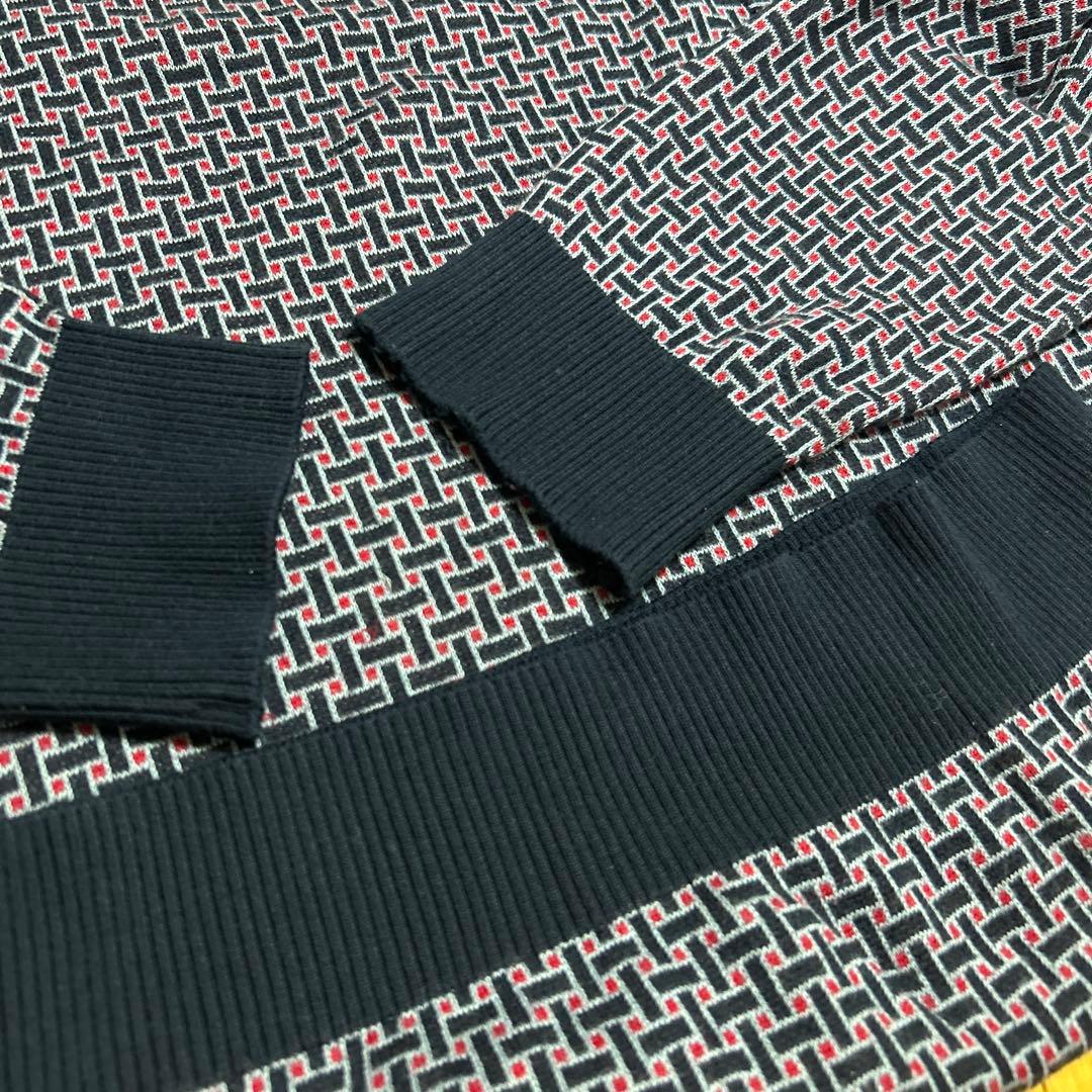 MASTER BUNNY EDITION 幾何学模様セーター【サイズ6】