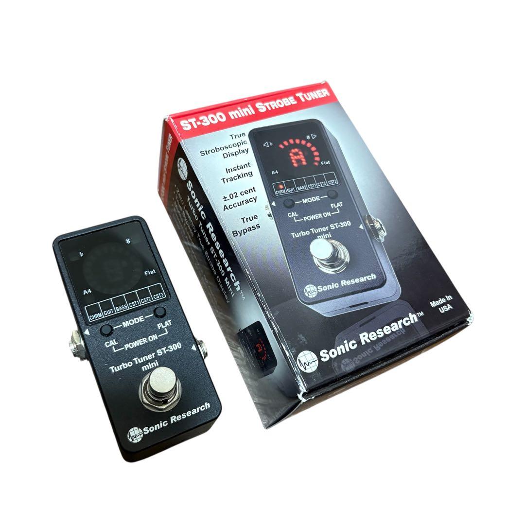 Sonic Research ST-300mini ストロボチューナー