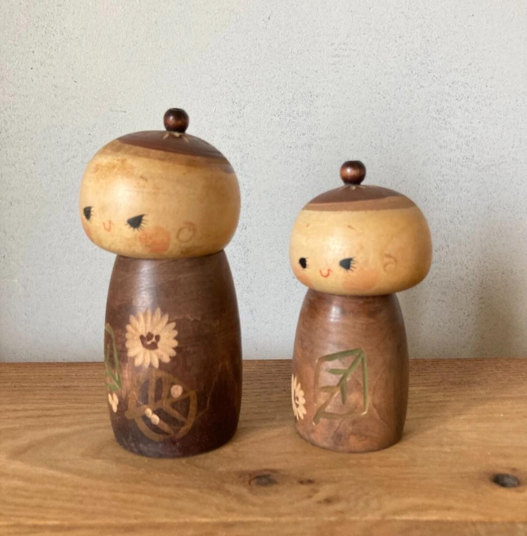 ひろえ こけし 2体セット