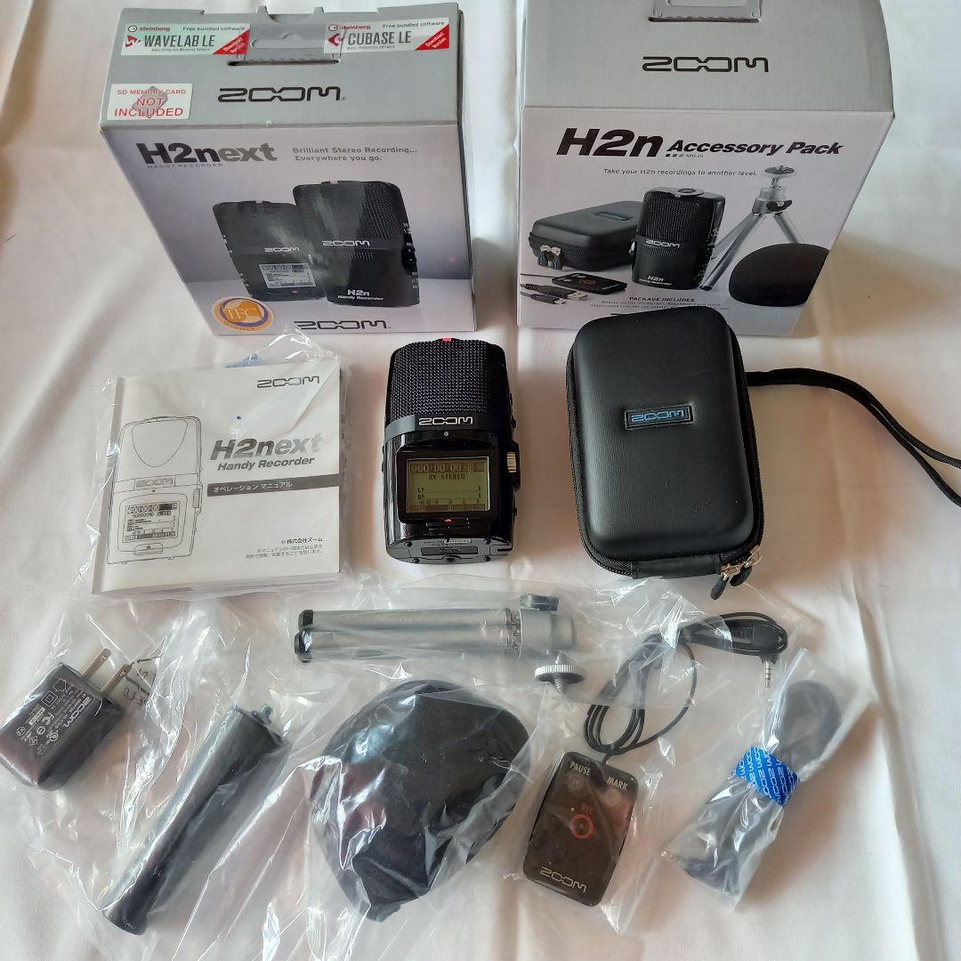 【︎美品︎】Zoom H2next本体&Accessory Pack