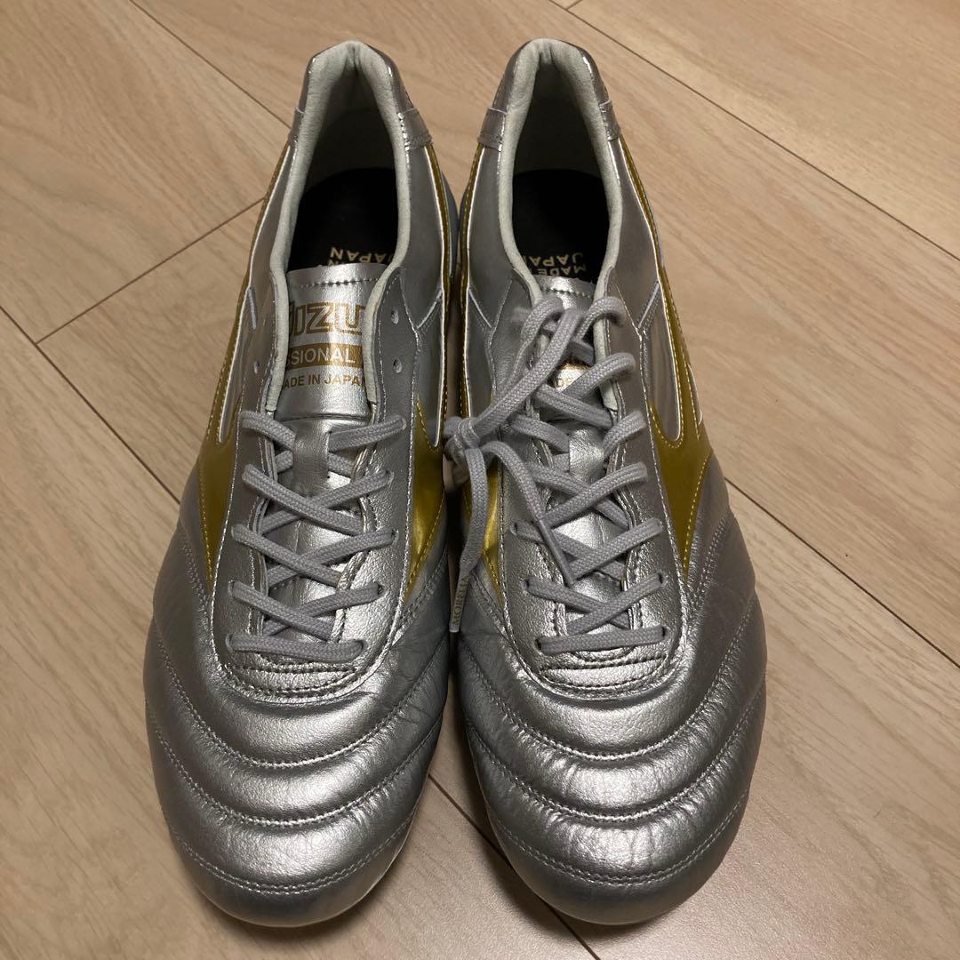 【新品未使用】MORELIA DNA JAPAN プラチナムシルバー 27.5㎝