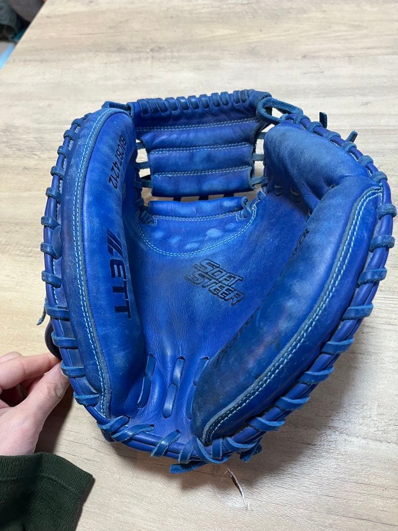 ZETT ゼット 野球 キャッチャーミット 兼軟式ソフトキャッチャーミット