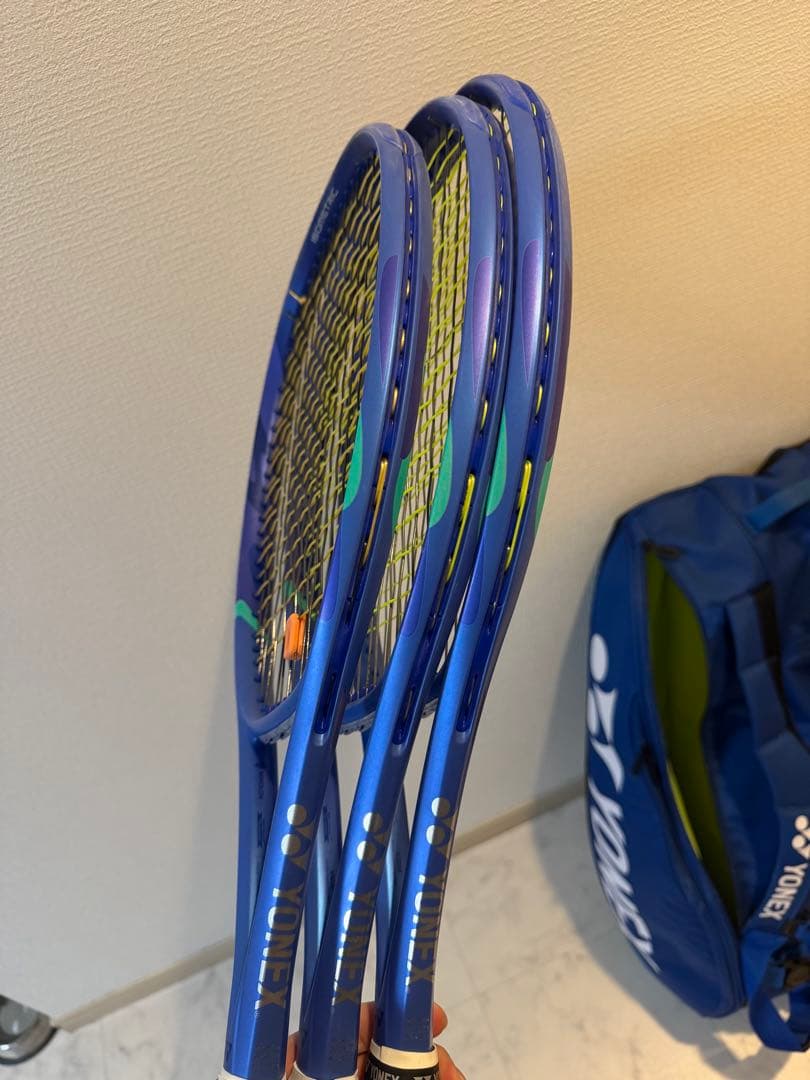 YONEX EZONE 98 ラケット3本セット バッグ付き