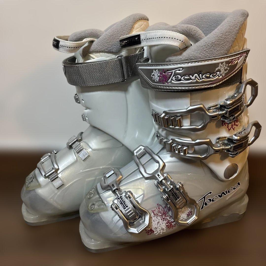Tecnica 女性用スキーブーツ23.0〜23.5㎝