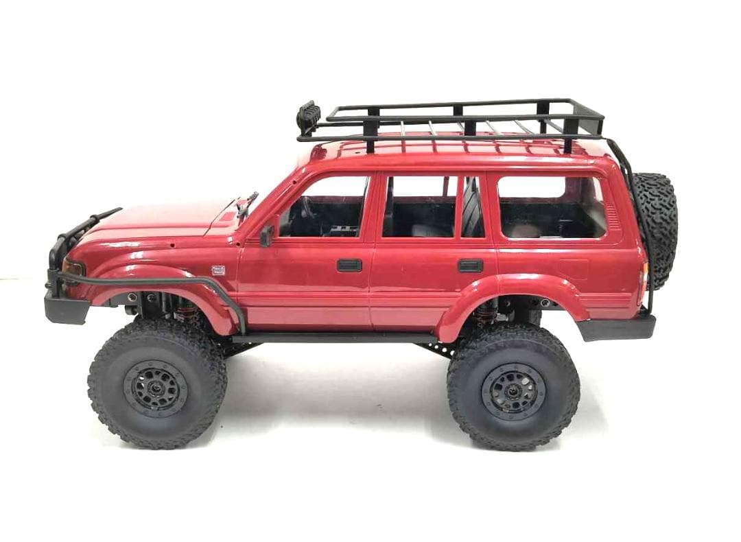 1/16サイズ　４WD　オフロードカーラジコン　WPL　C54-1レッド