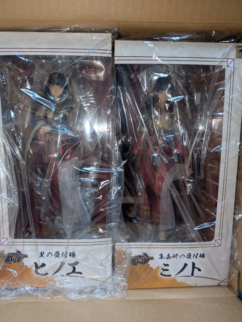 ユニオンクリエイティブ 里の受付嬢 ヒノエ ミノト フィギュア 2体セット