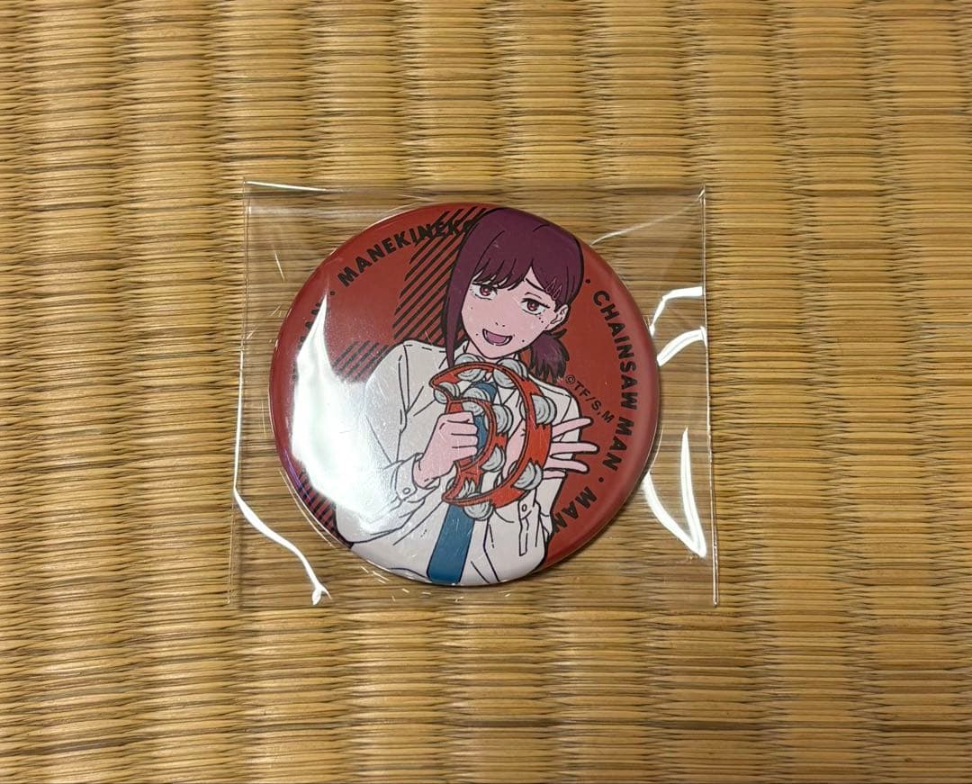コベニ チェンソーマン まねきねこ 缶バッジ