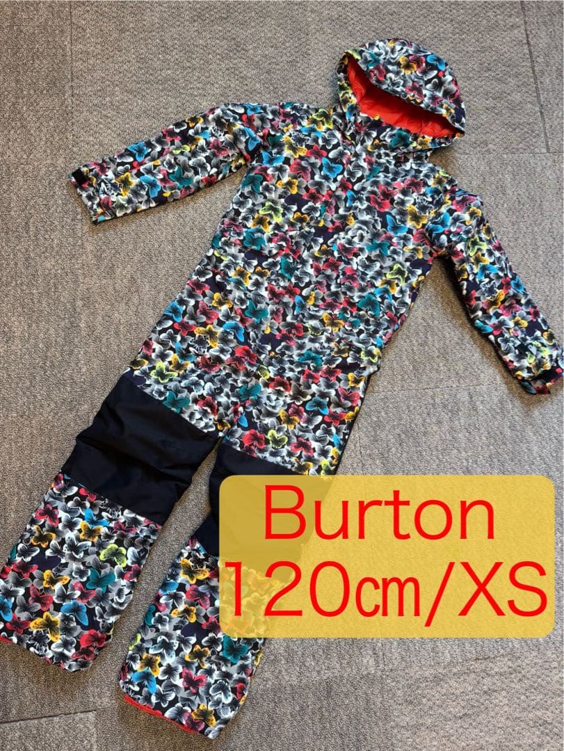 BurtonキッズスノーボードウェアXS/120_中古