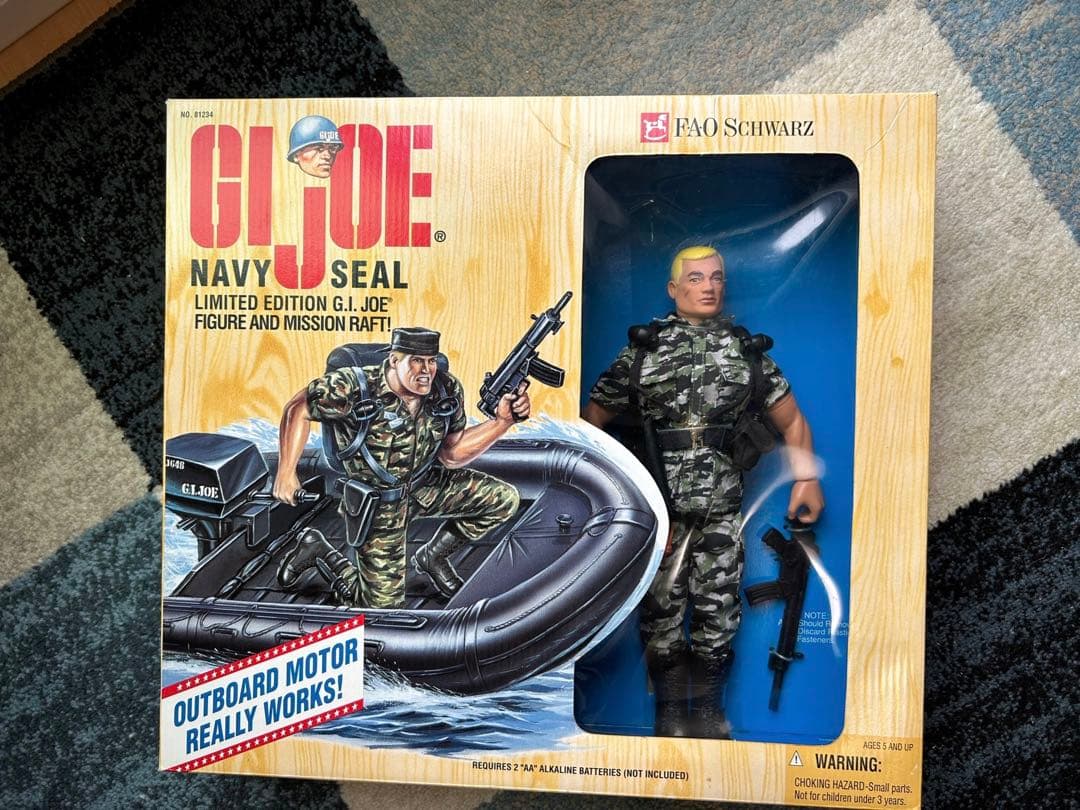 G.I.JOE NAVY SEAL 1996年 FAO シュオルツ