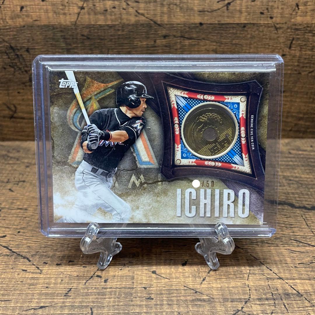 イチロー 50枚限定 ゴールド ジェニュイン 5円カード ichiro