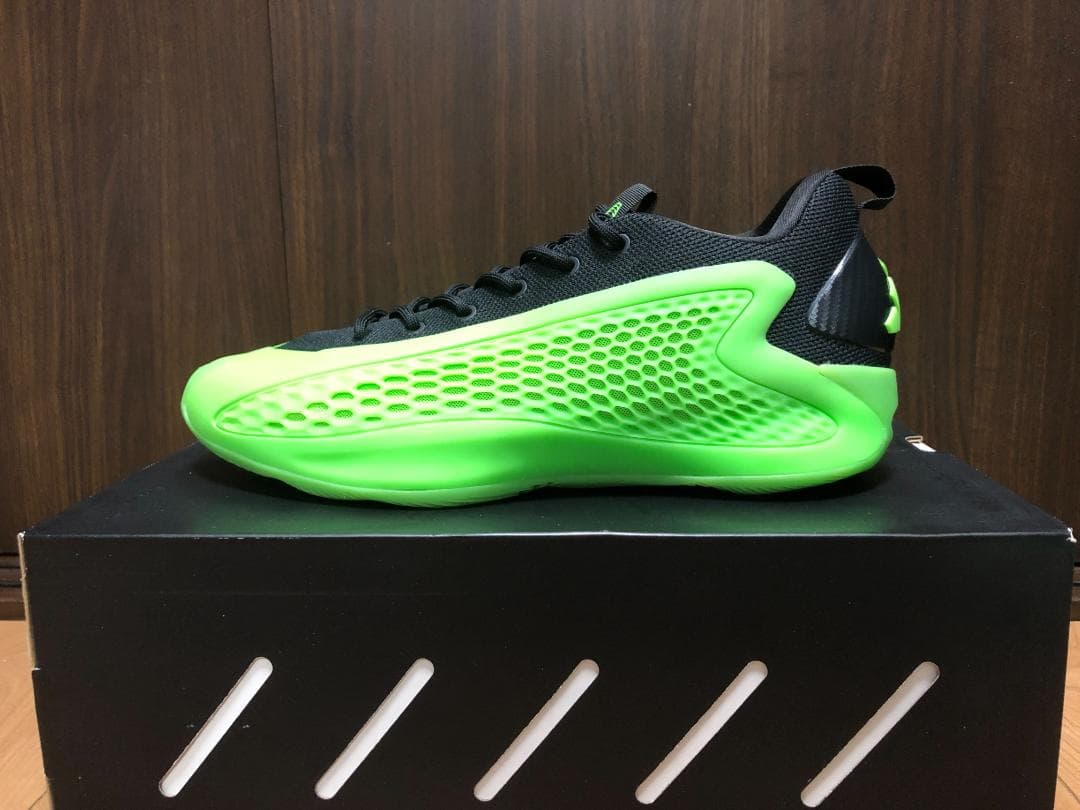 【新品】Adidas AE1 Low ブラック/ライムグリーン