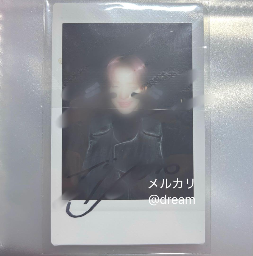 NEXZ ネクスジ トモヤ 直筆サイン入りチェキ ポラロイド makestar