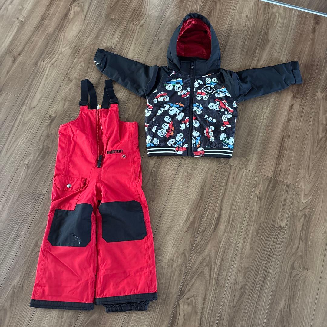Burton 子ども用スノーボードウェア 上下セット