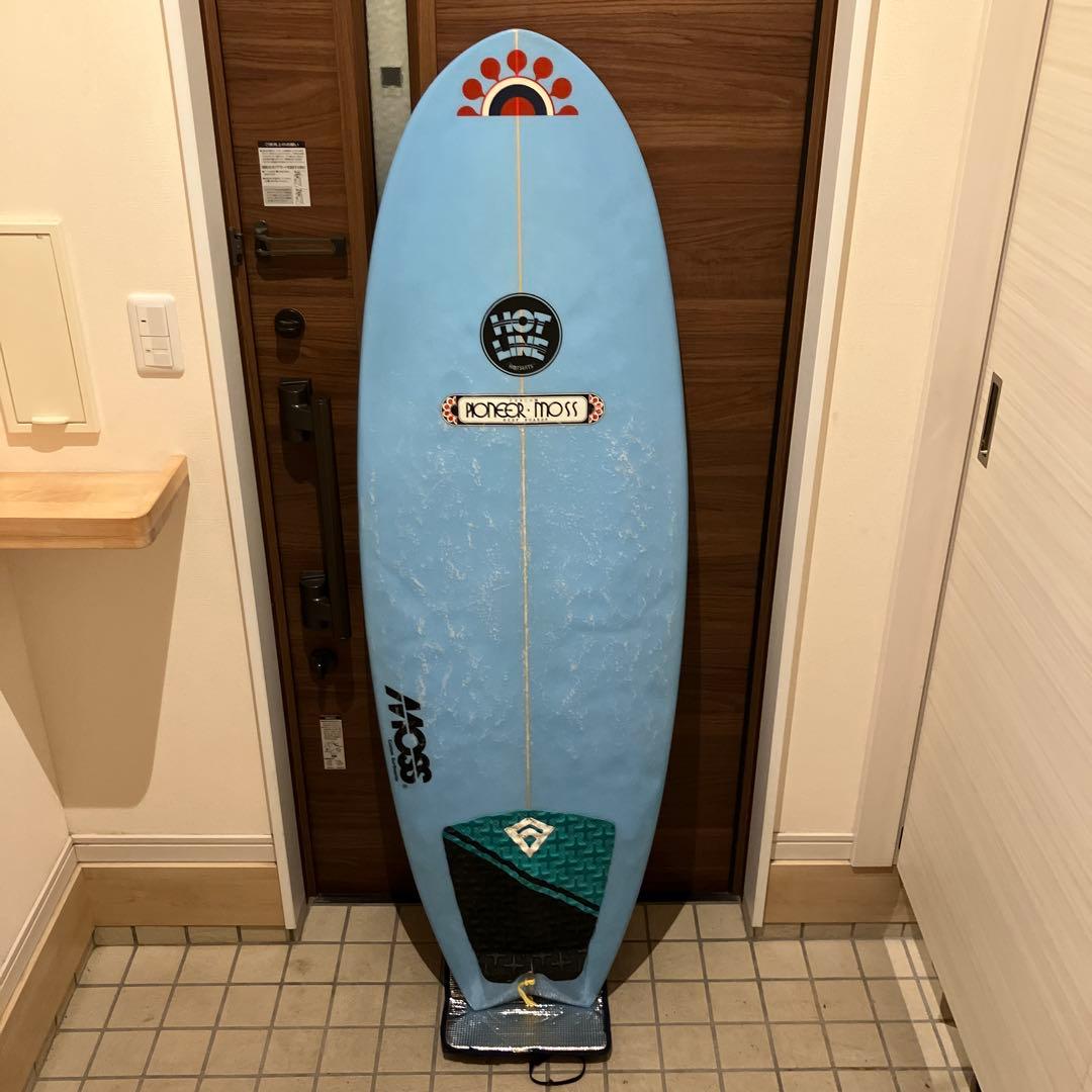パイオニアモス小波サーフボード　5'6×21 5/8\
