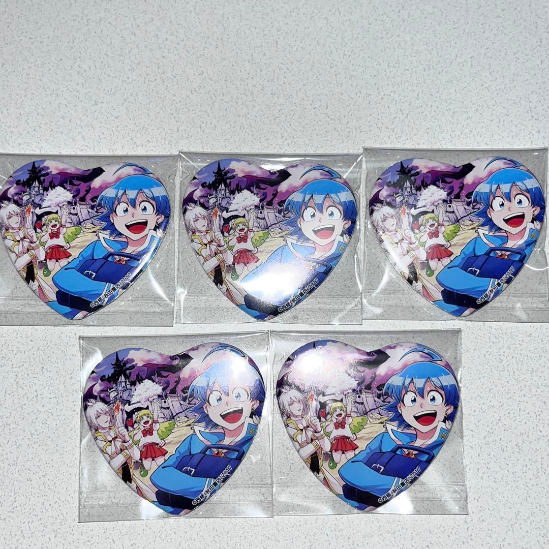 魔入りました！入間くん　ハート缶バッジ