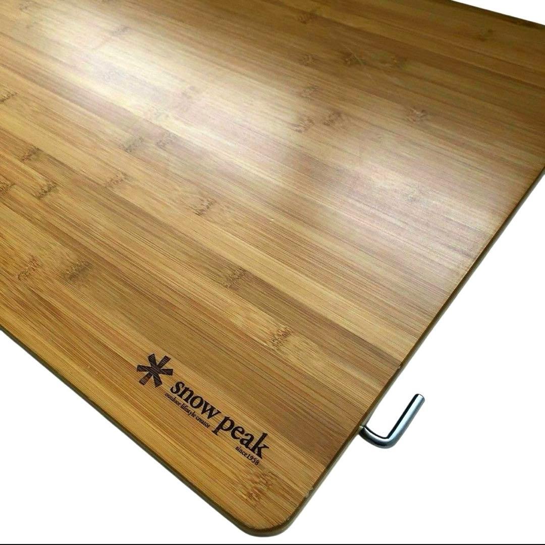 スノーピーク マルチファンクションテーブルロング Light Bamboo