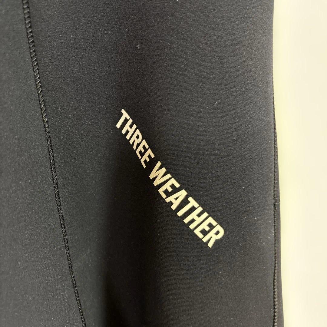 スリーウェザー　ロングジョン　タッパー　ブラック　3mm L