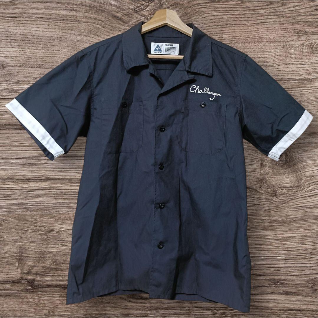 Challenger チャレンジャー ボウリングシャツ 半袖 ワークシャツ