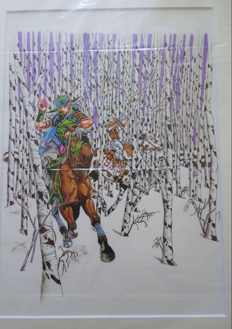 ジョジョ展　複製原画 ジョジョの奇妙な冒険　part7 スティール・ボール・ラン