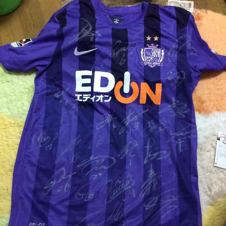 サンフレッチェ広島サイン多数入り