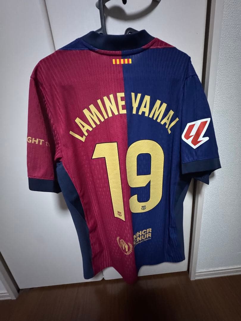 バルセロナ　ヤマル　オーセンティック　Mサイズ