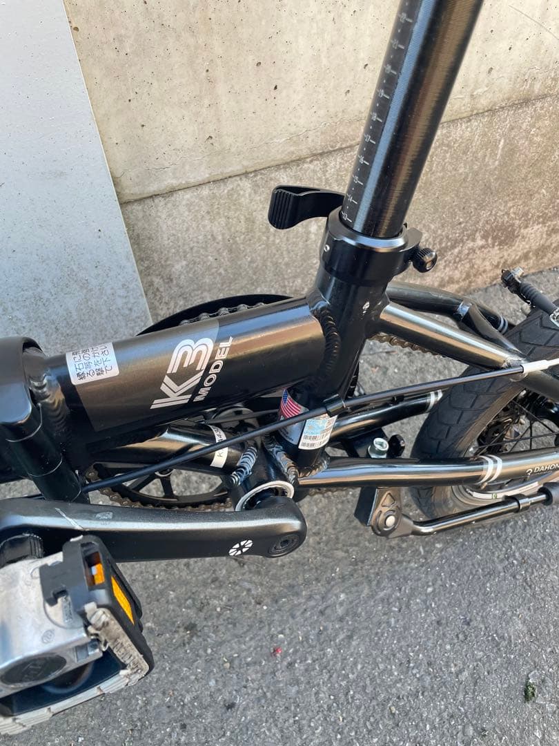 【ほぼ未使用・超美品】DAHON ダホン　K3 14インチ　折りたたみ自転車