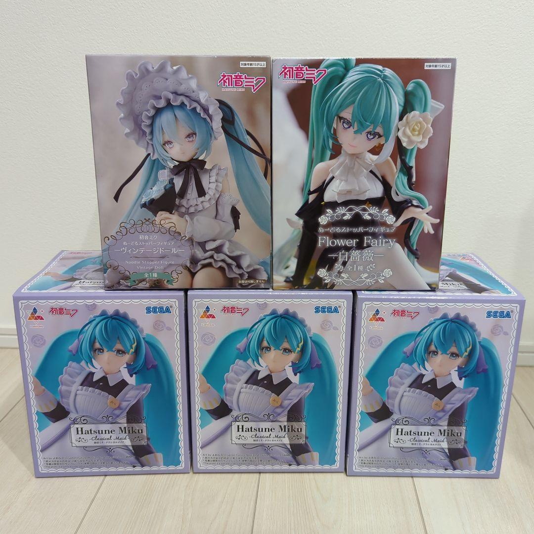 初音ミク フィギュア ぬーどるストッパー ヴィンテージドール 白薔薇