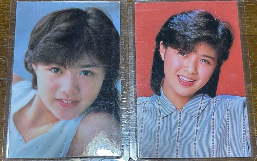 【超激レア】アマダ　菊池桃子　ラミネート写真