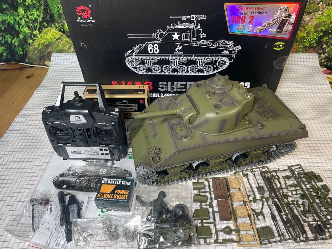 最新 PRO 2 ！ヘンロン1/16 【U.S. M4A3 SHERMAN 】