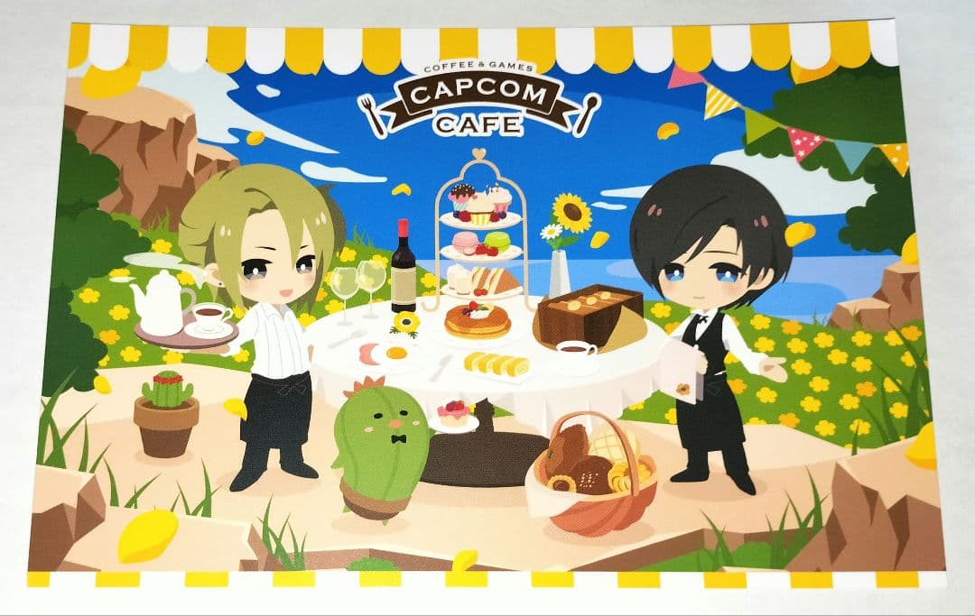 囚われのパルマ ハルト アオイ ポストカード その2 カプコンカフェ